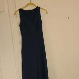 Banana Republic Navy Maxi Dress